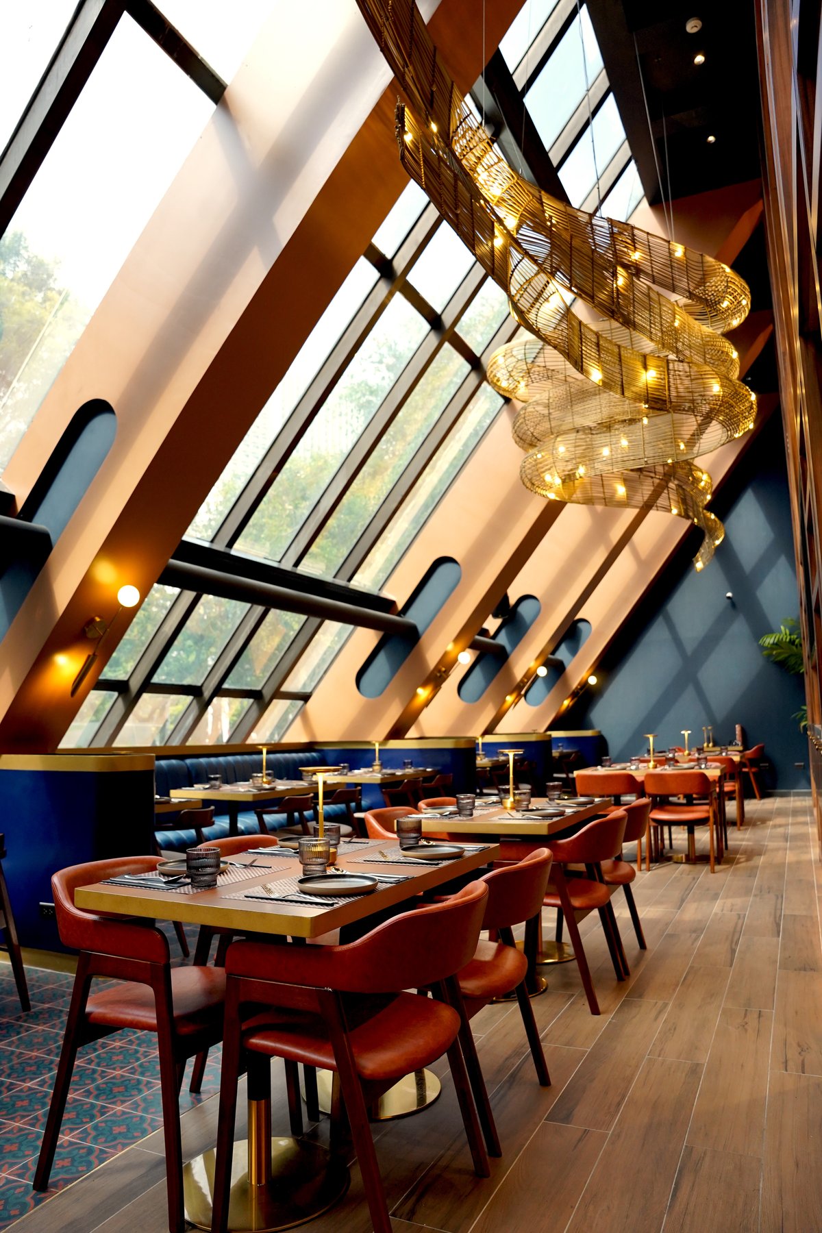 Oak and Smoke Interior